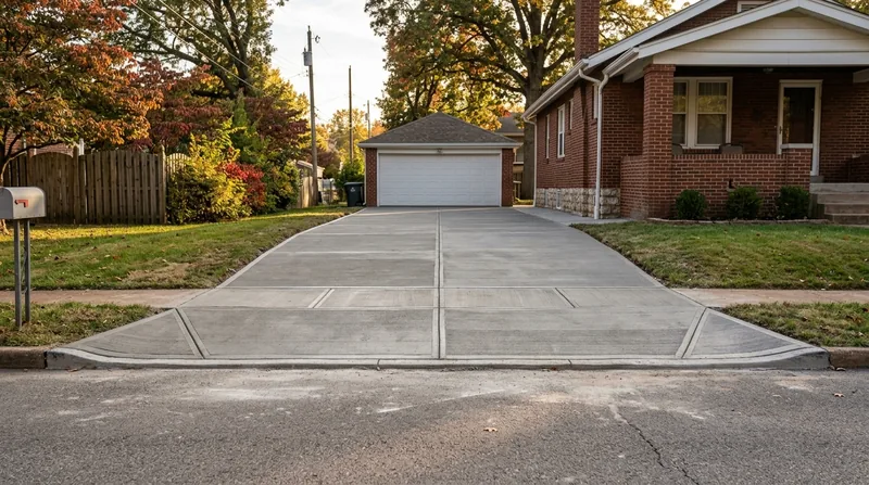Concrete Driveways St. Louis