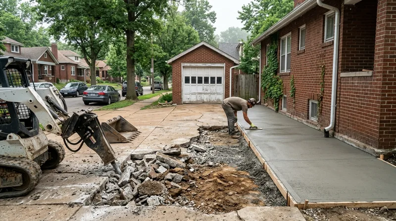 Concrete Removal & Replacement St. Louis