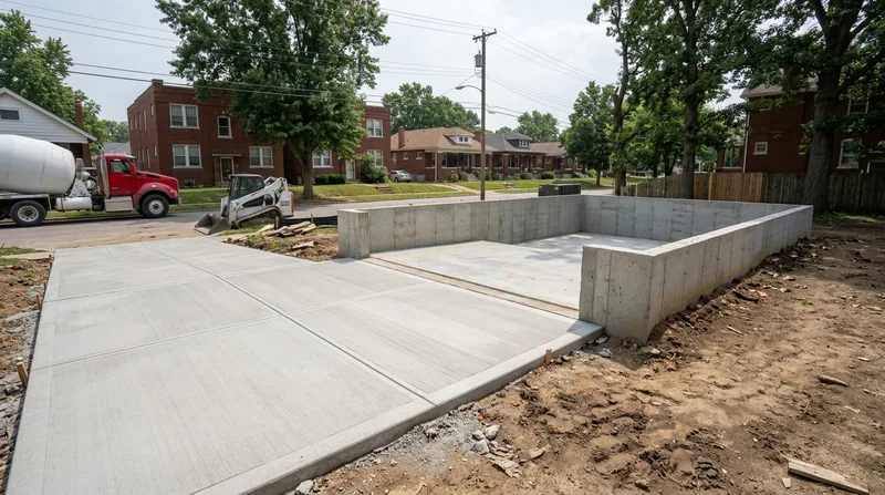 Concrete Slabs & Foundations St. Louis